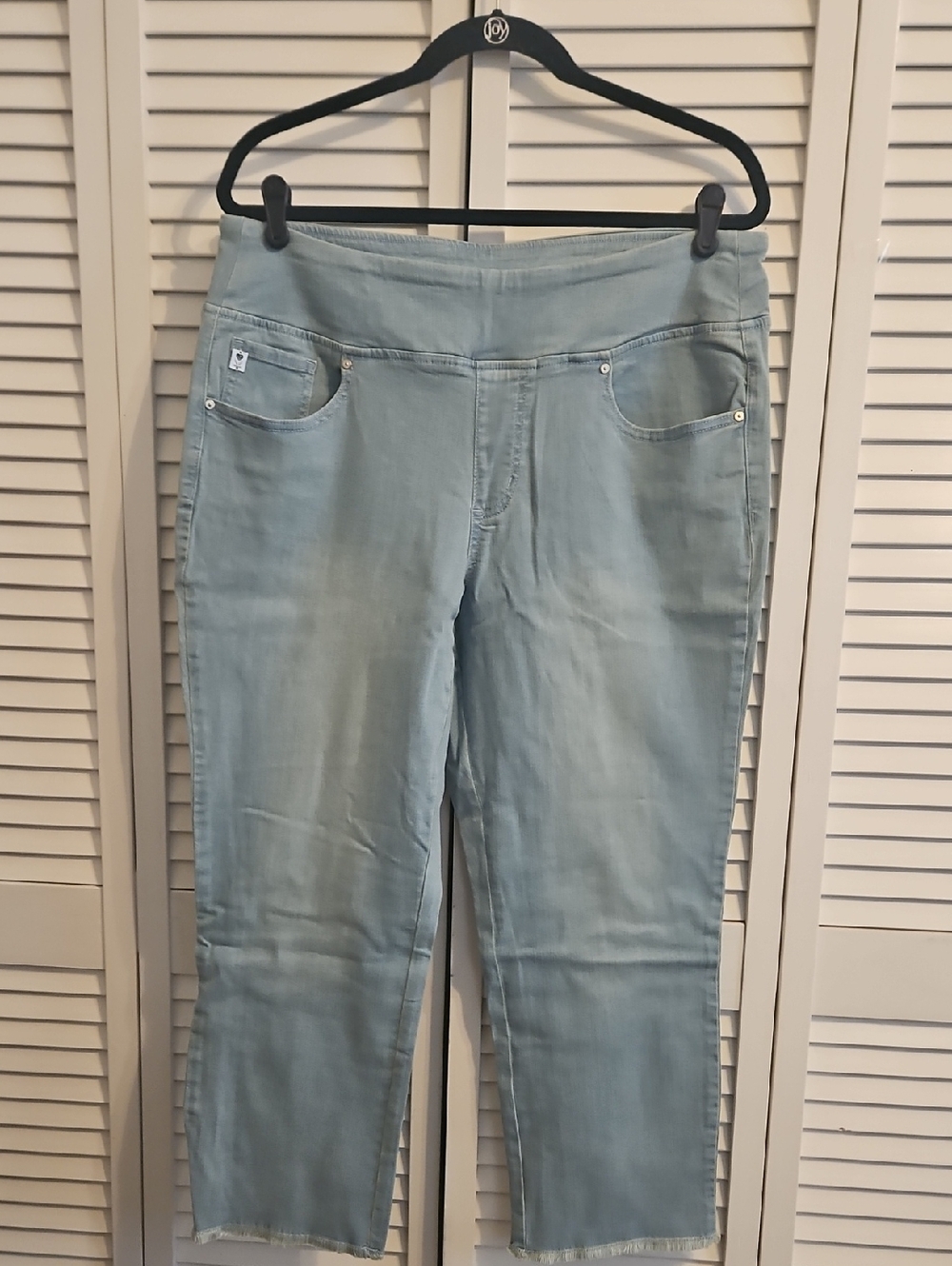 Belle by Kim Gravel light blue denim pants